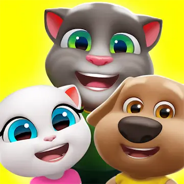 My Talking Tom Friends v25.4.4.17087 MOD APK [Free Purchases] for Android.my