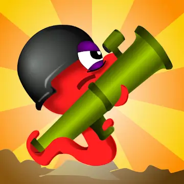 Annelids: Online battle v1.121.1 MOD APK [Unlocked all Guns/Unlimited Money]