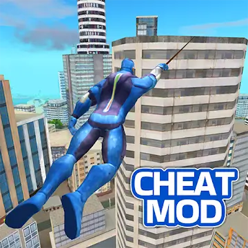 Rope Hero: Cheatground MOD v1.0.4 MOD APK [Unlimited Money/Unlocked]